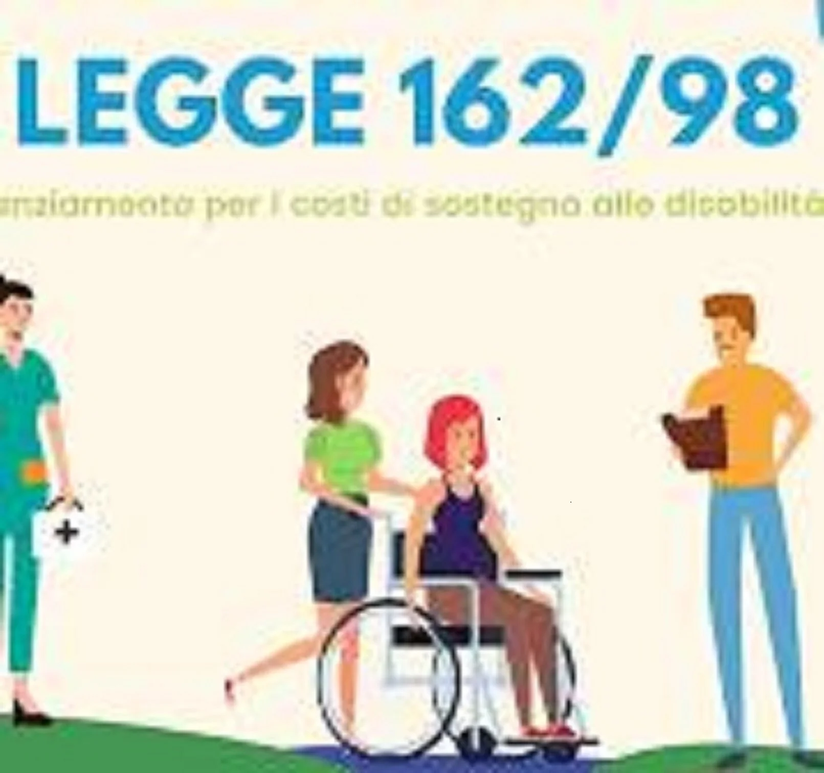 Avviso  legge 162/98